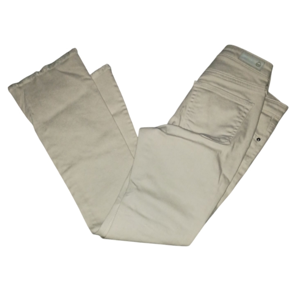 AG Adriano Goldschmied The Jodi Crop High Rise Slimflare Crop Jeans Size 25